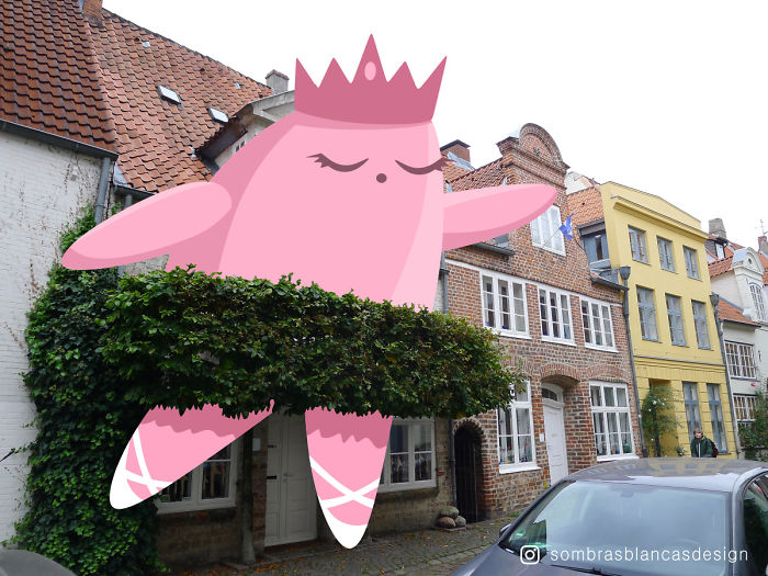 I Add Happy, Colorful Creatures To Everyday Life And Travel Photos