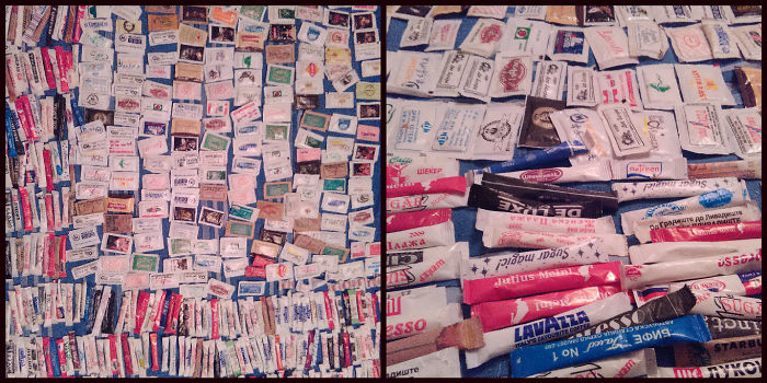 As A Sucrologist, Here Is My Collection Of 489 Sugar Packages