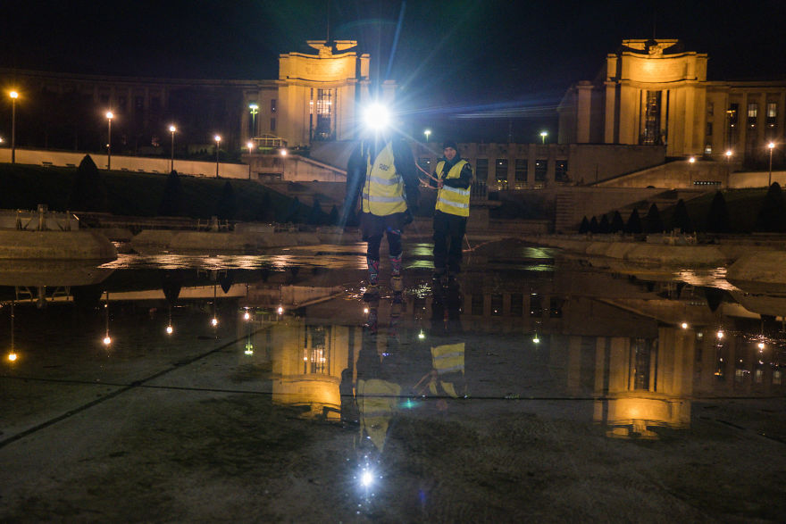 I Shot The World Record Of Urban Highline On The Eiffel Tower