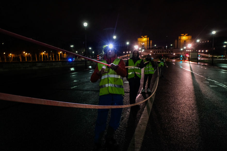 I Shot The World Record Of Urban Highline On The Eiffel Tower