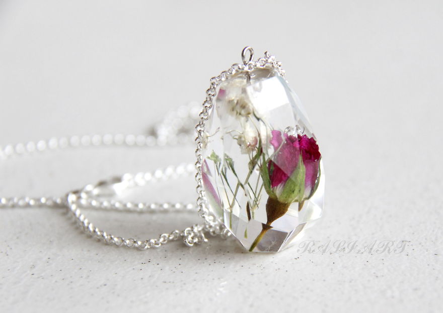 Glitter, Roses And Love Jewelry That I Make