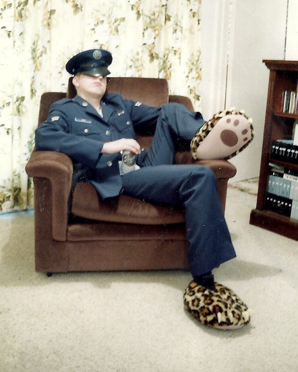 Me In '87 In Usaf I Was Stationed At Upper Heyford In England.