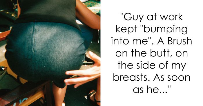 Coworker Keeps Sexually Harassing This Woman, So She Gets The Best Revenge Ever