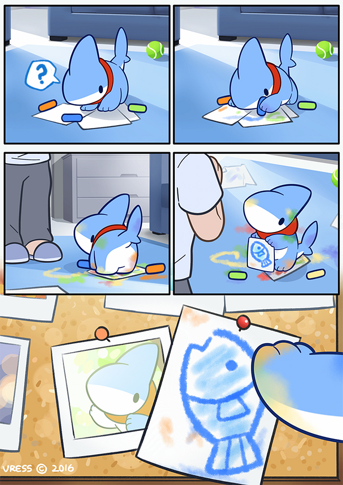 Shark-Puppy-Animation-Vress