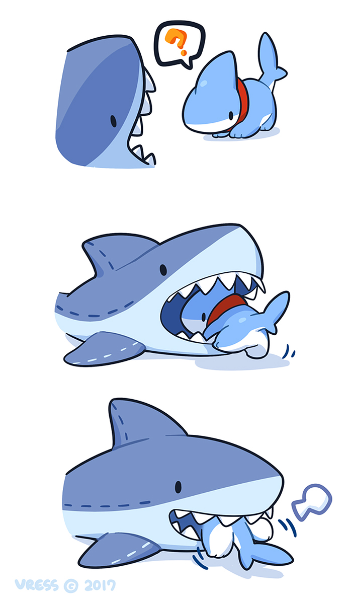 Shark-Puppy-Animation-Vress