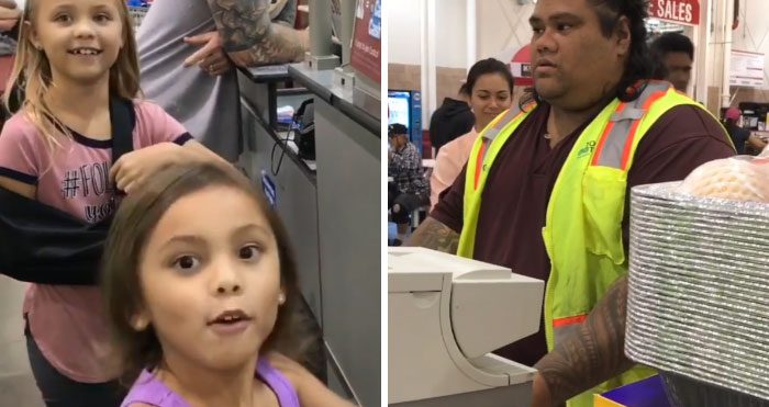 Unas hermanas confunden a un cajero de Costco con Maui de ‘Moana’ y su reacción es adorable