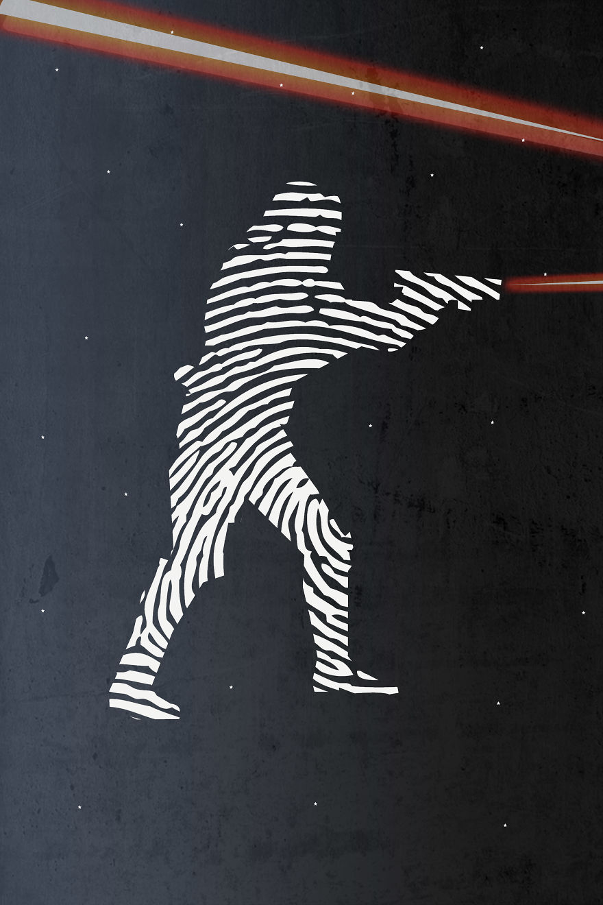 I Make Custom Fingerprint Art From Your Own Fingerprint