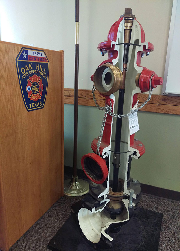 This Is What The Inside Of A Dry Pipe Fire Hydrant Looks Like