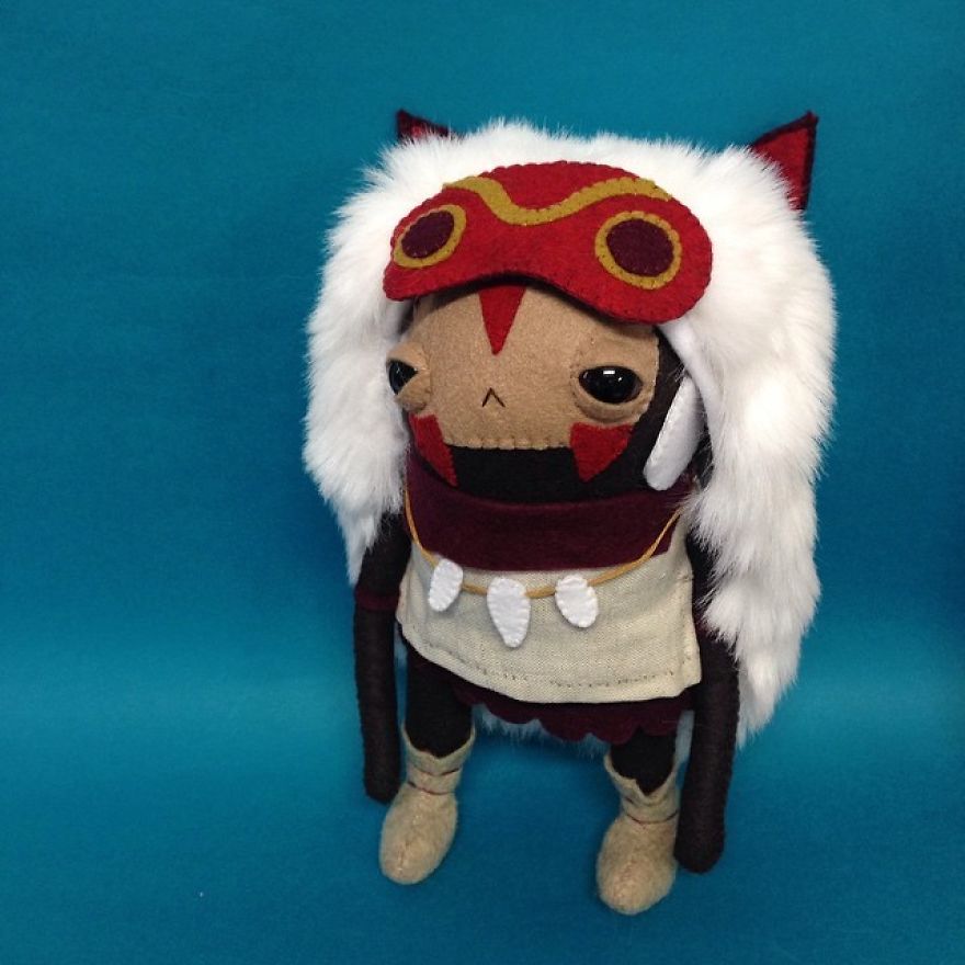 You Will Surely Want To Have A-Meet The Friendly Animals Made In Felt By The Artist Cat Rabbit