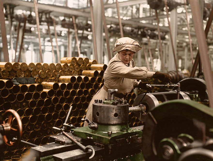 I've Colorized These 100-Year-Old Photos To Show How Much Of A Struggle It Was To Have The Women's Rights That We Have Today I've Colorized These 100-Year-Old Photos To Show How Much Of A Struggle It Was To Have The Women's Rights That We Have Today