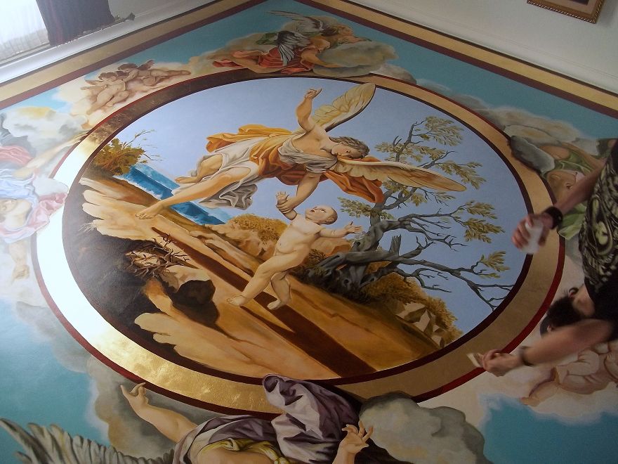 We Create Mural Paintings And Sculptures, Sometimes Inspired By Old Masters We Create Mural Paintings And Sculptures, Sometimes Inspired By Old Masters