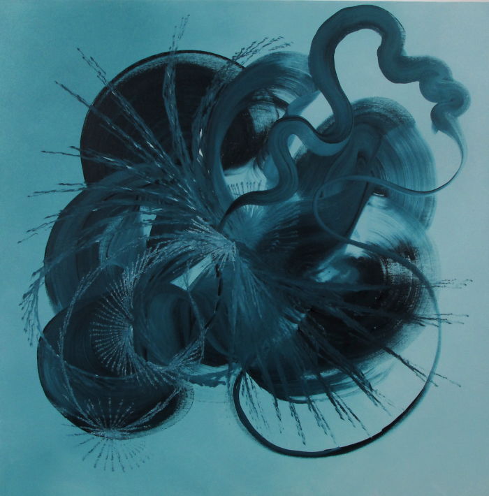 Uk Artist Genevieve Leavold Creates Dark Worlds Of Abstracted Natural Forms