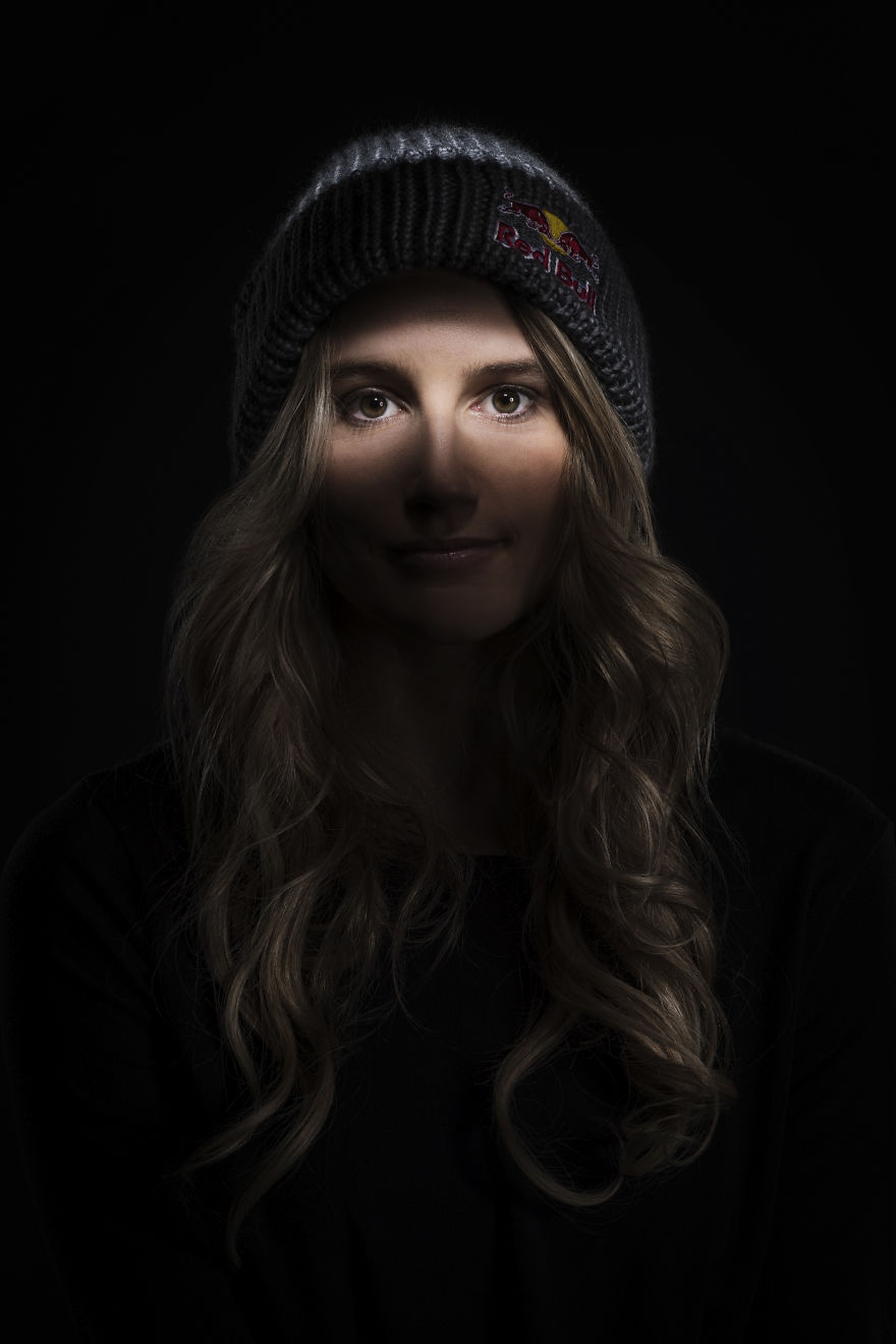 Markus Berger Portrait Olympic Gold Medallist Anna Gasser & Created Stunning Artwork With His Shots Markus Berger Portrait Olympic Gold Medallist Anna Gasser & Created Stunning Artwork With His Shots