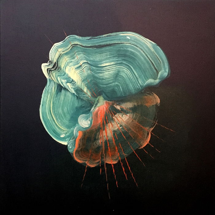 Uk Artist Genevieve Leavold Creates Dark Worlds Of Abstracted Natural Forms