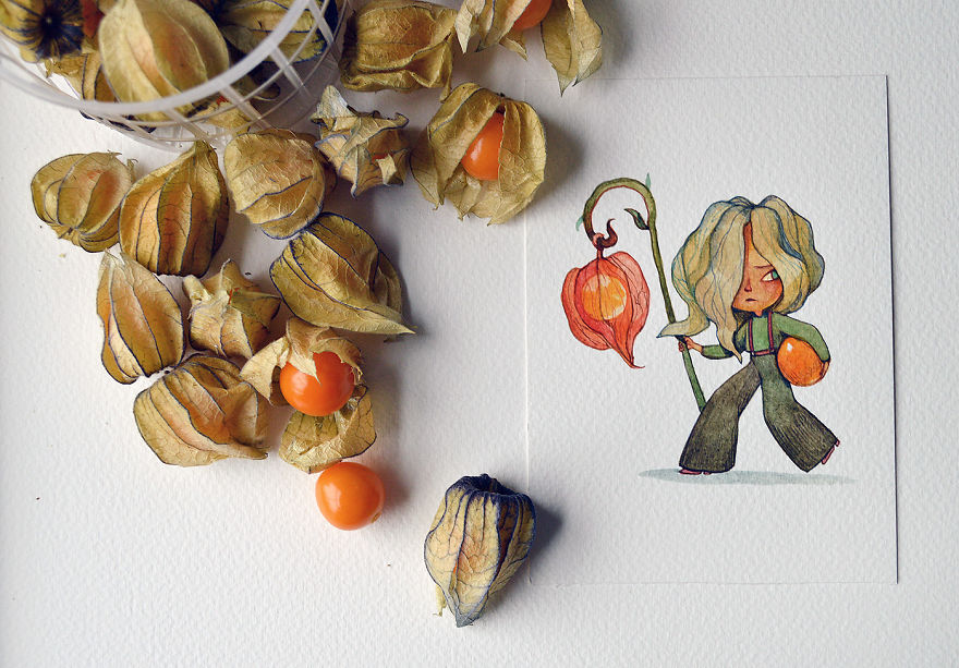 A Sneaky Physalis