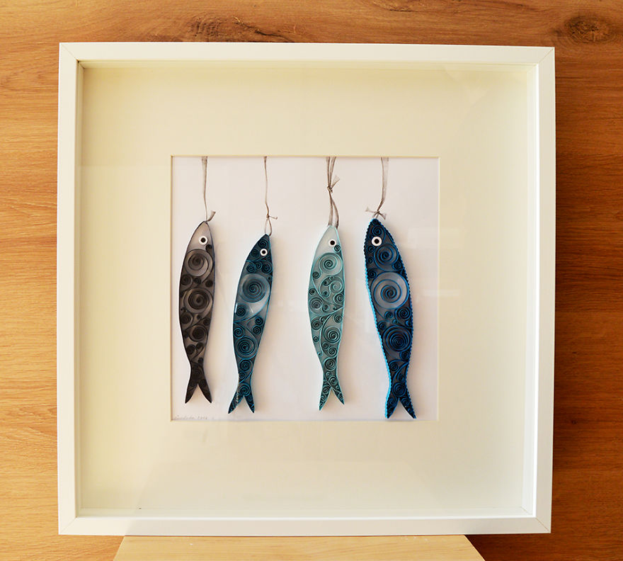 I Made A Portuguese Universe Using The Quilling Technique I Made A Portuguese Universe Using The Quilling Technique