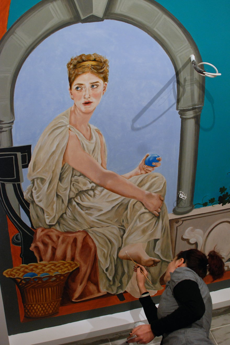 We Create Mural Paintings And Sculptures, Sometimes Inspired By Old Masters