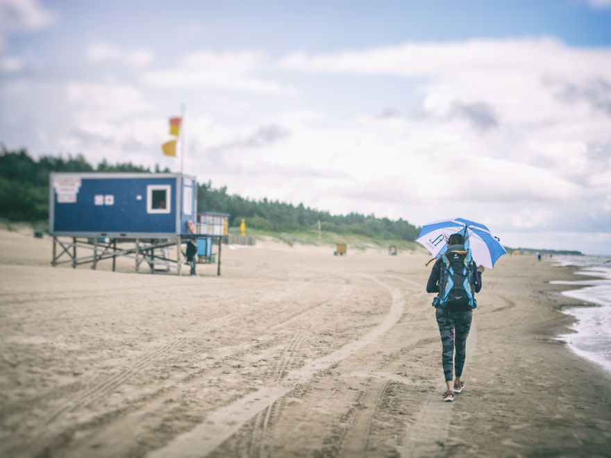 We Went 151,000 Steps In 3 Days By Lithuanian Coastline. From Latvian Border To Russian Border We Went 151,000 Steps In 3 Days By Lithuanian Coastline. From Latvian Border To Russian Border