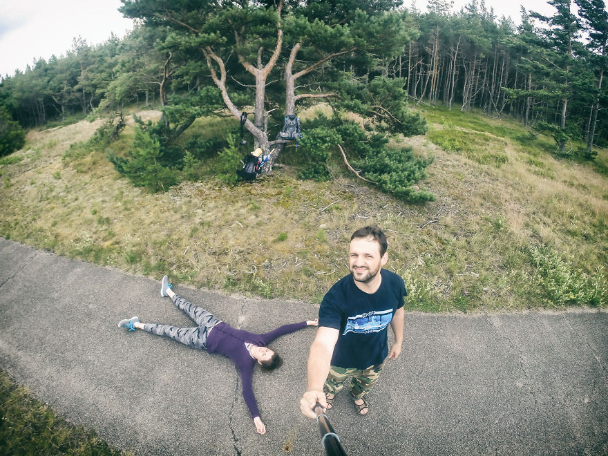 We Went 151,000 Steps In 3 Days By Lithuanian Coastline. From Latvian Border To Russian Border We Went 151,000 Steps In 3 Days By Lithuanian Coastline. From Latvian Border To Russian Border