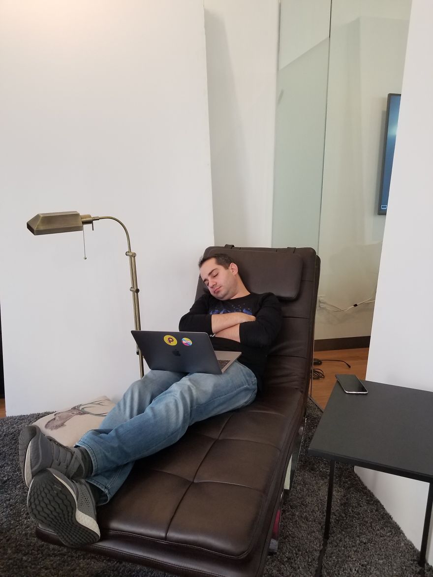 The Cto Of Picsart Fell Asleep At The Office. Here’s How The Employees Reacted. The Cto Of Picsart Fell Asleep At The Office. Here’s How The Employees Reacted.