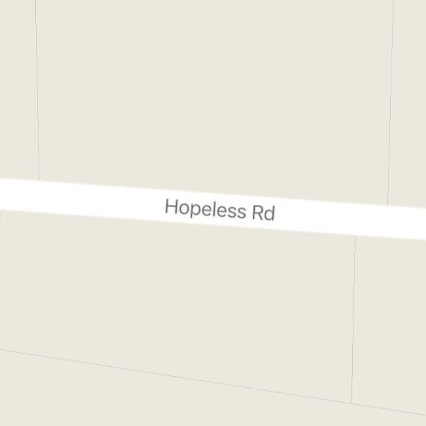 Hopeless Road, Dandridge, USA