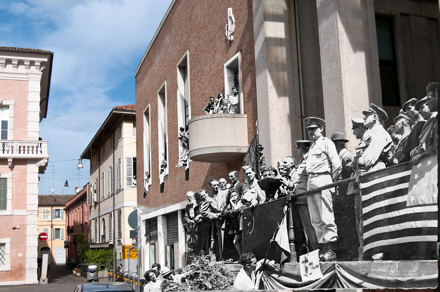 The Stage Of The Authorities On The Day Of Demobilization