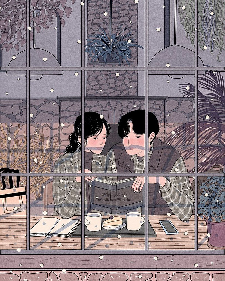 Sitting In A Sunlit Window