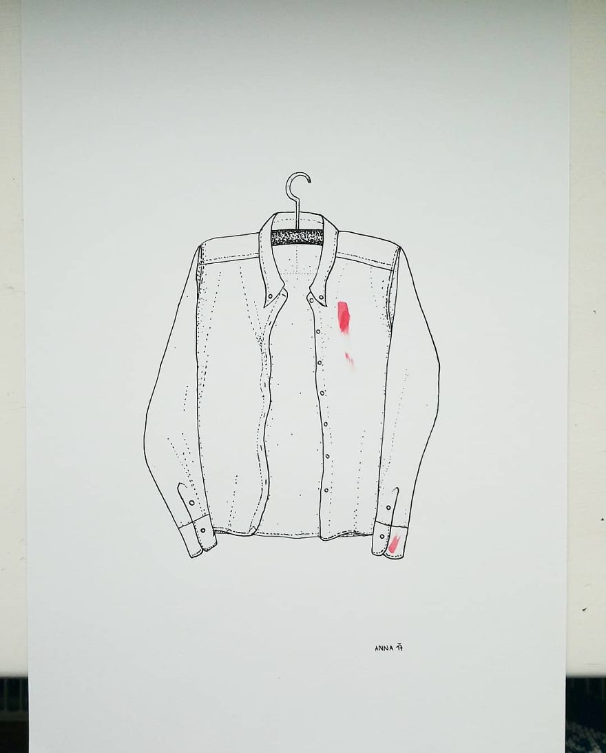 I Enjoy Drawing Ink Dots And Lines