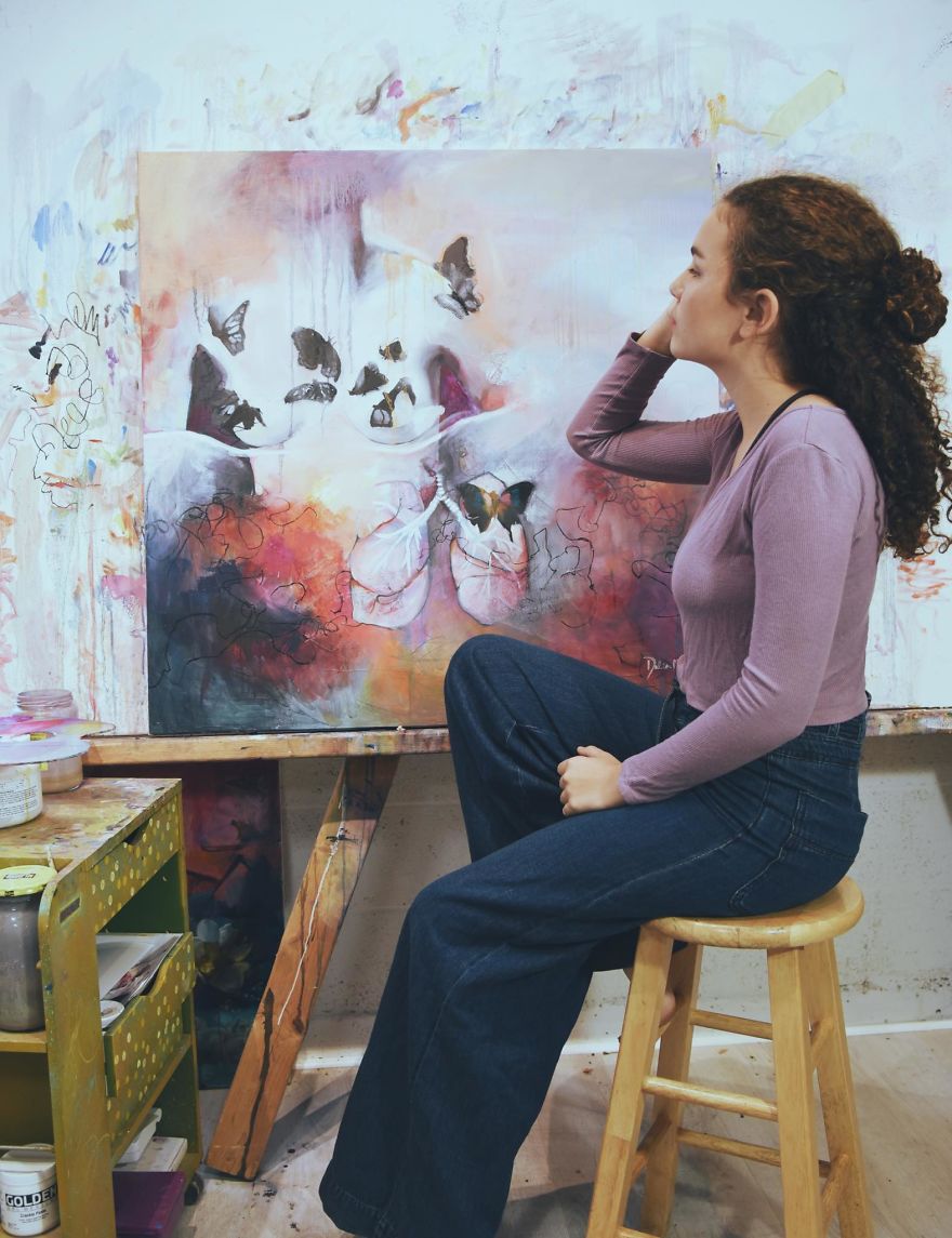 14-Year-Old Artist From Arizona Expressing The True Beauty Within