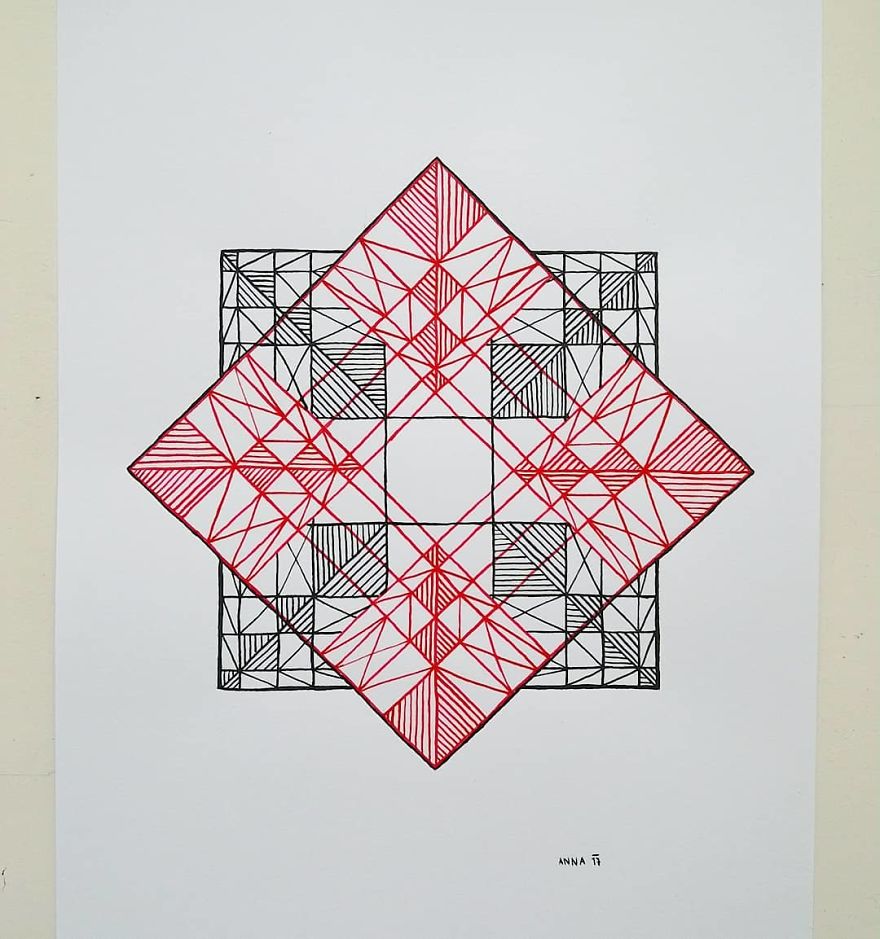 I Enjoy Drawing Ink Dots And Lines