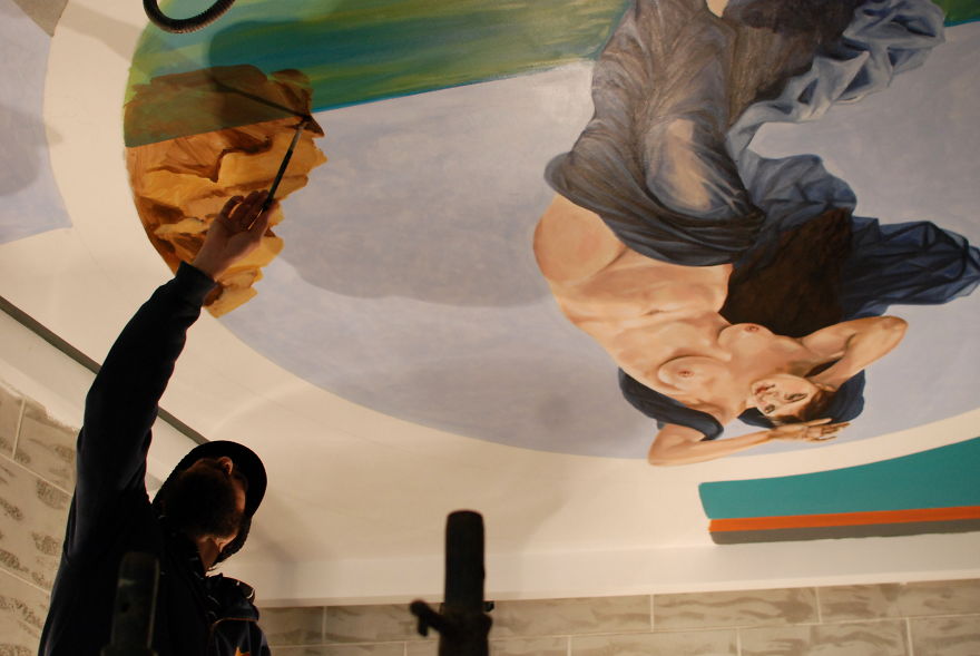 We Create Mural Paintings And Sculptures, Sometimes Inspired By Old Masters