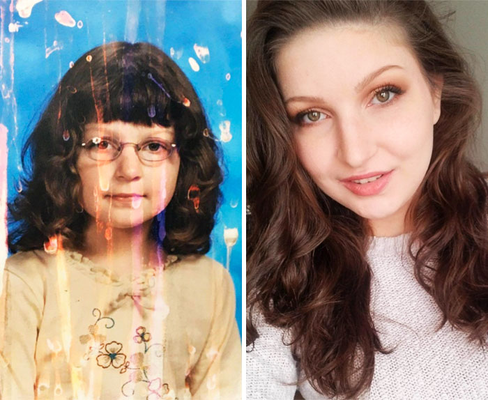 In Grade Two, I Looked Like A 40 Year Old Librarian With 6 Cats At Home