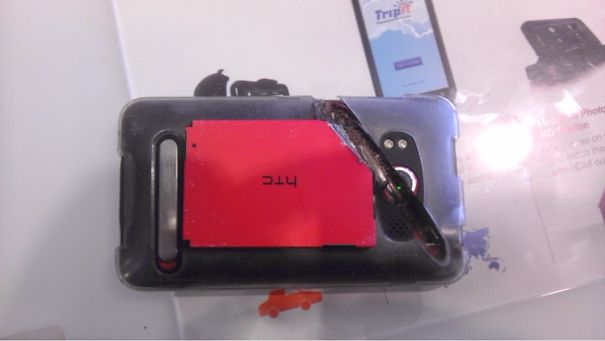 Cell Phone Saved Workers Leg From Chainsaw