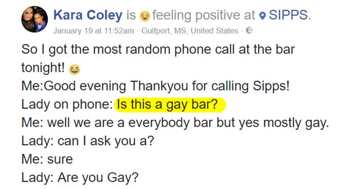 Mom Calls Gay Bar For Advice After Her Son Comes Out, And Bartender Has The Best Response