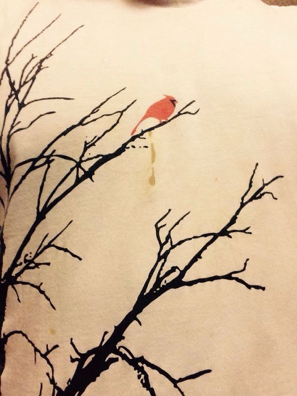 I Dropped Egg On My Shirt This Morning