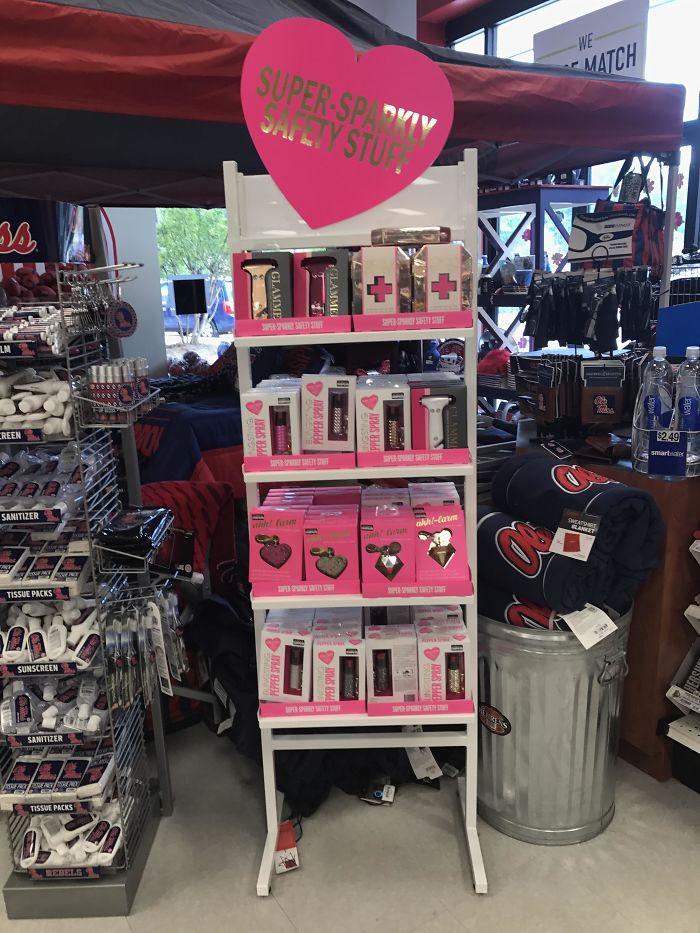 Girls Refuse To Be Safe Unless Glitter Is Involved