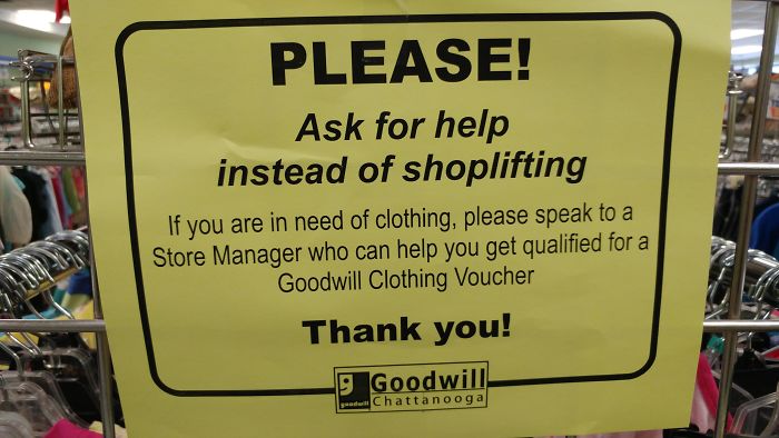 No Other Goodwill In My City Does This
