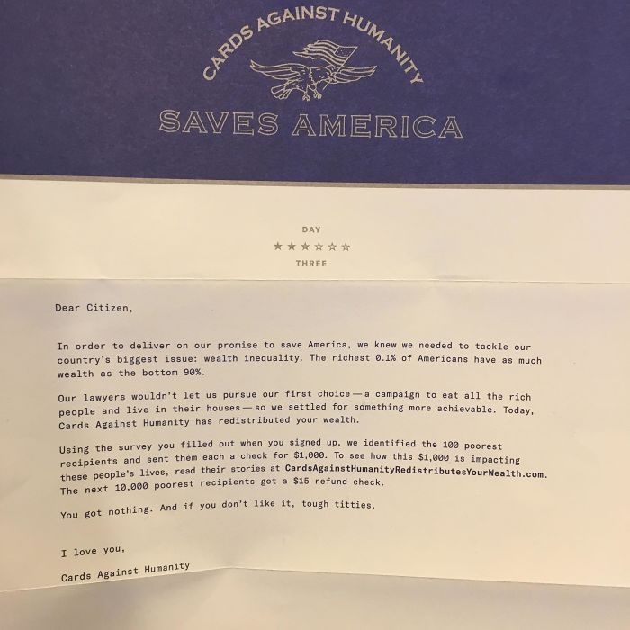 It’s A Better Use For My Money Than I Intended