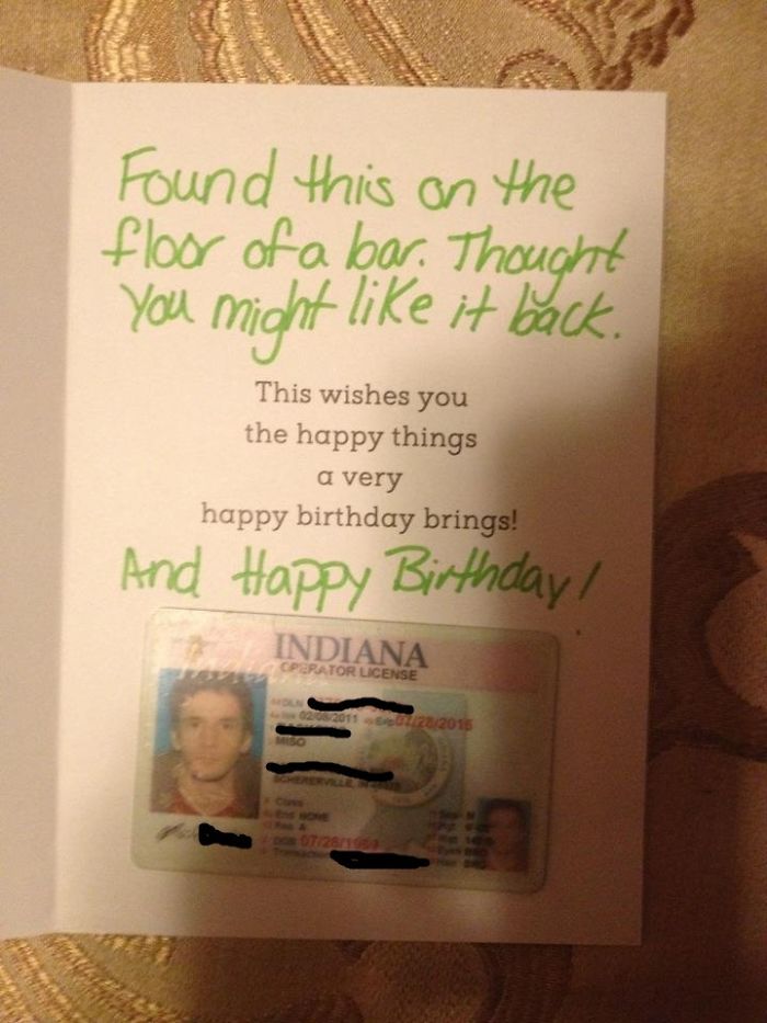 My Best Friend Realized He Lost His ID When We Returned From Vacation, Faith In Humanity Restored