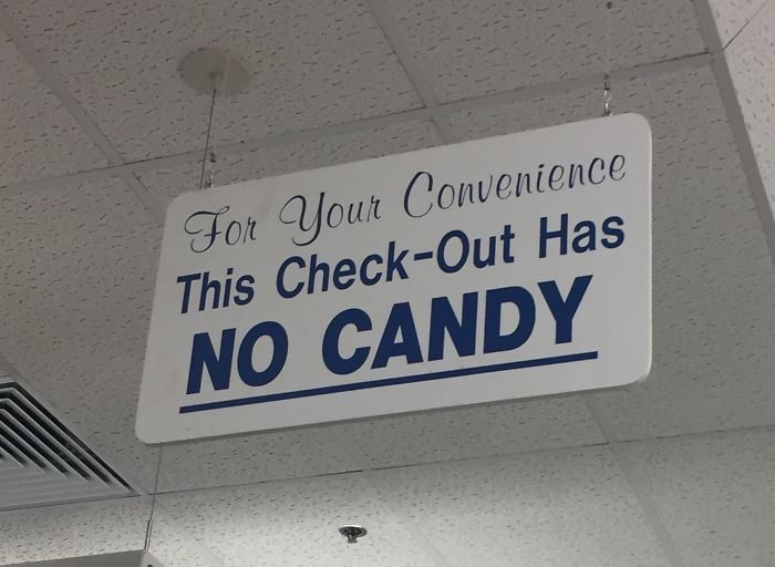 This Checkout Has No Candy For Parents With Kids