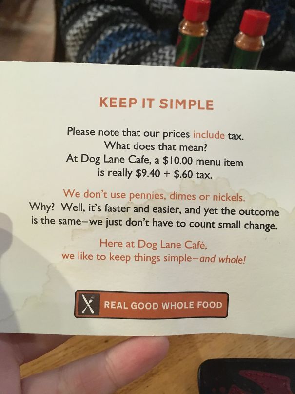 Café Doesn’t Take Pennies Or Dimes