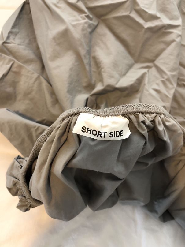 These Sheets That Tell You What Side Of The Bed To Put Them On