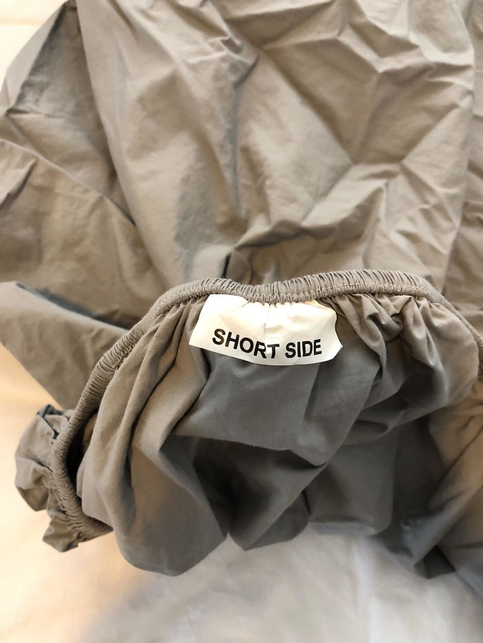 These Sheets That Tell You What Side Of The Bed To Put Them On