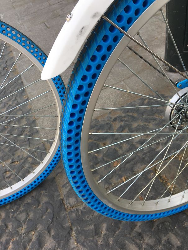 These Bikes Have Airless Tires