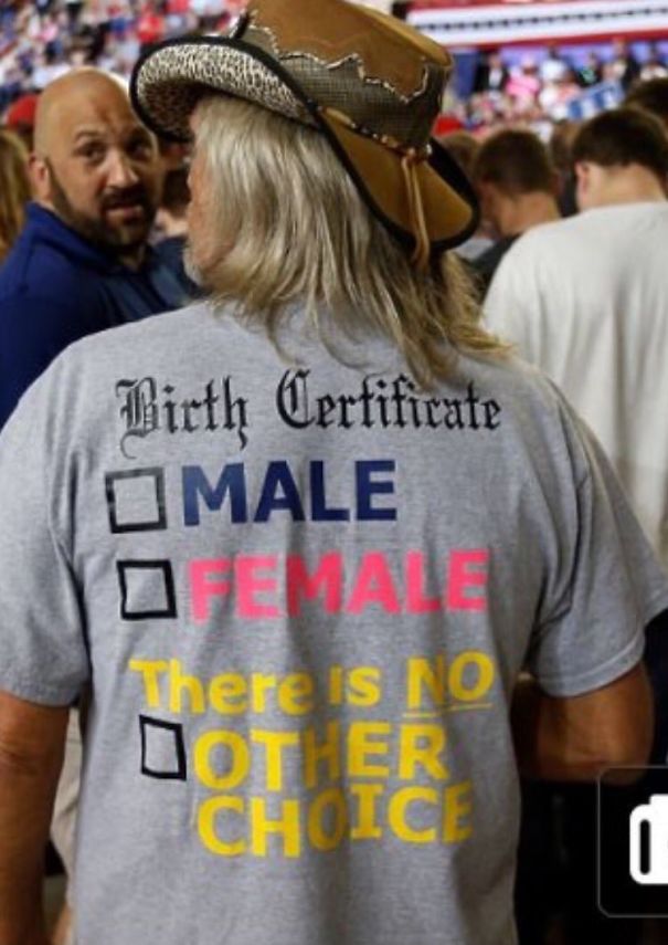 There's Literally A Third Checkbox Right On Your Shirt