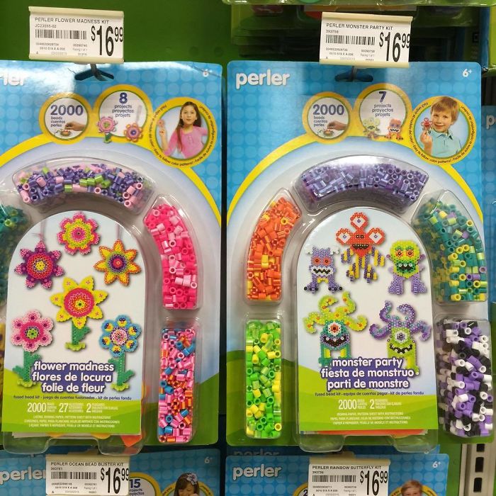 Boys Get Monsters And Girls Get Flowers. They're The Same Damn Beads