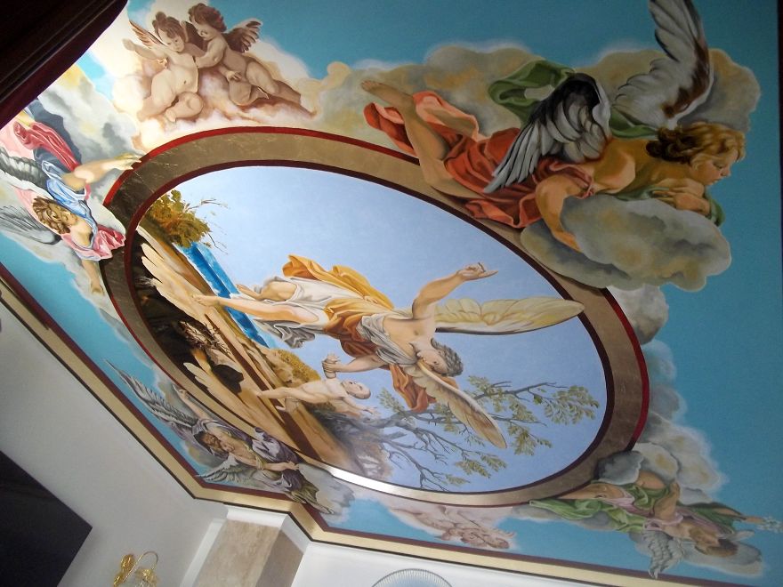 We Create Mural Paintings And Sculptures, Sometimes Inspired By Old Masters We Create Mural Paintings And Sculptures, Sometimes Inspired By Old Masters