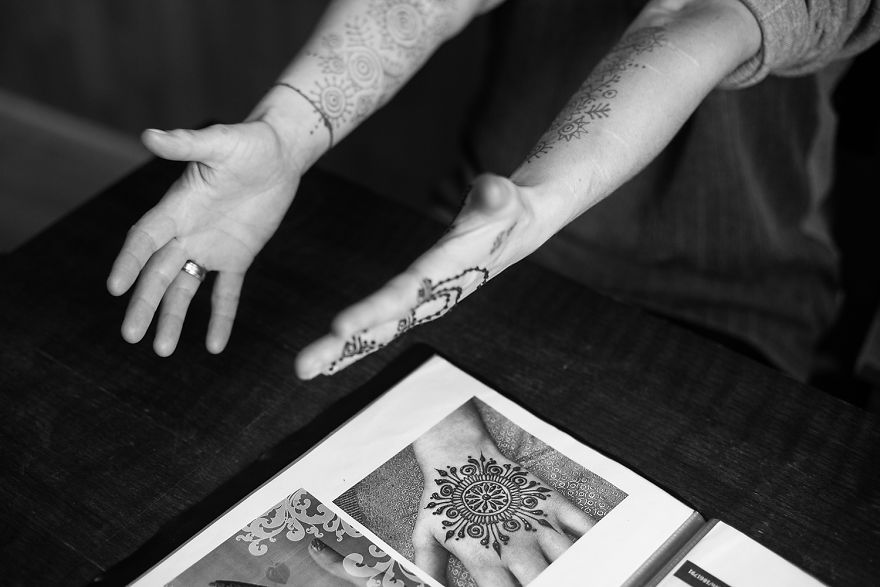 [no]life. We Created Social Art Project In A Local Women`s Prison: Henna Graphic And Photography.