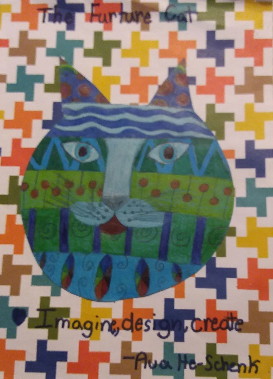 9 Year Old Girl Creates Amazing Drawings