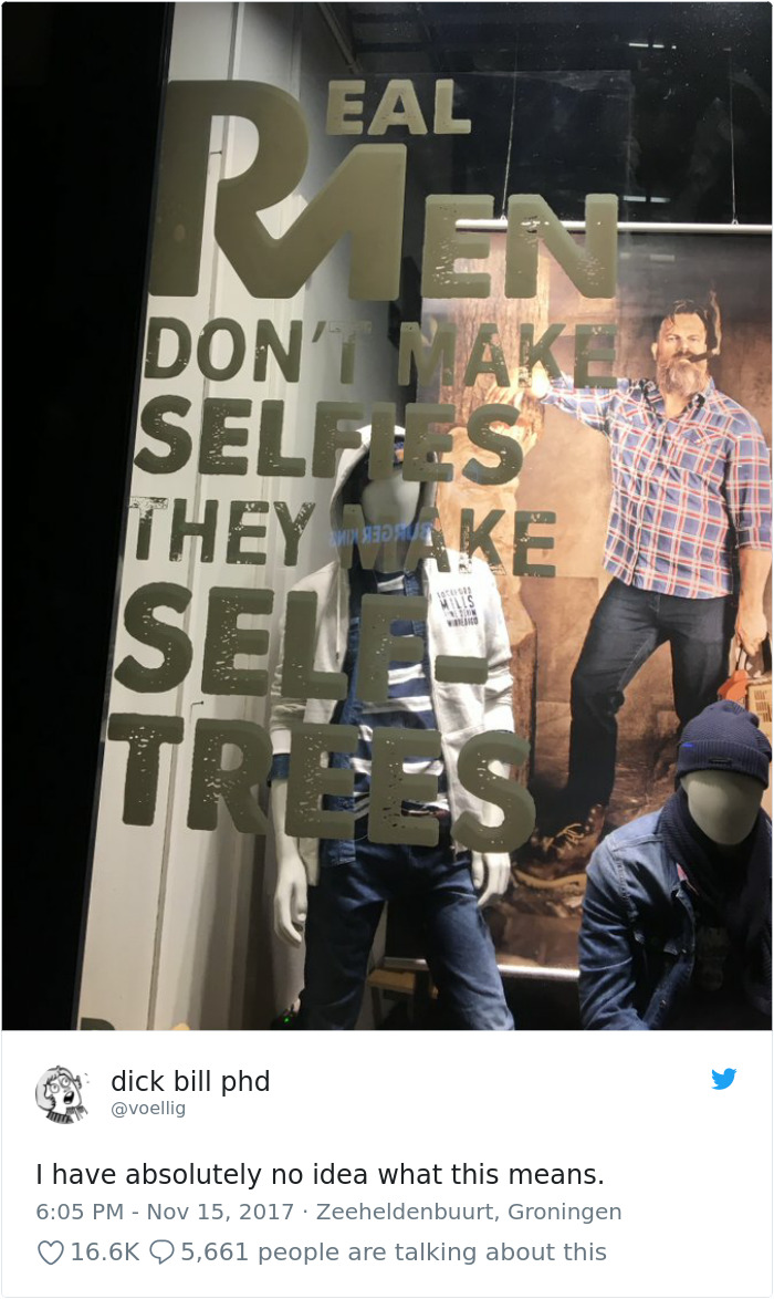 I Have Absolutely No Idea What This Means